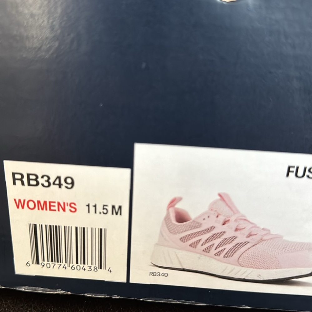 Reebok Women's Rb349 Fusion Flexweave Work Construction Shoe Pink Safety - Picture 3 of 3